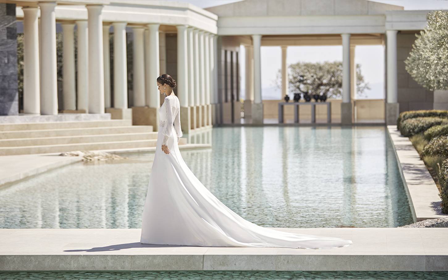 Robe de mariée SAIGON - orange vaucluse