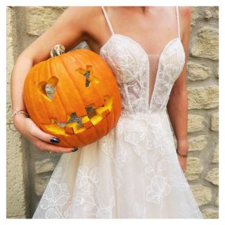 Robe de mariée fashion orange 84100